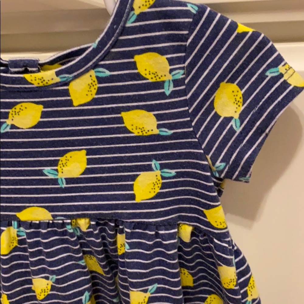 Lemon print dress